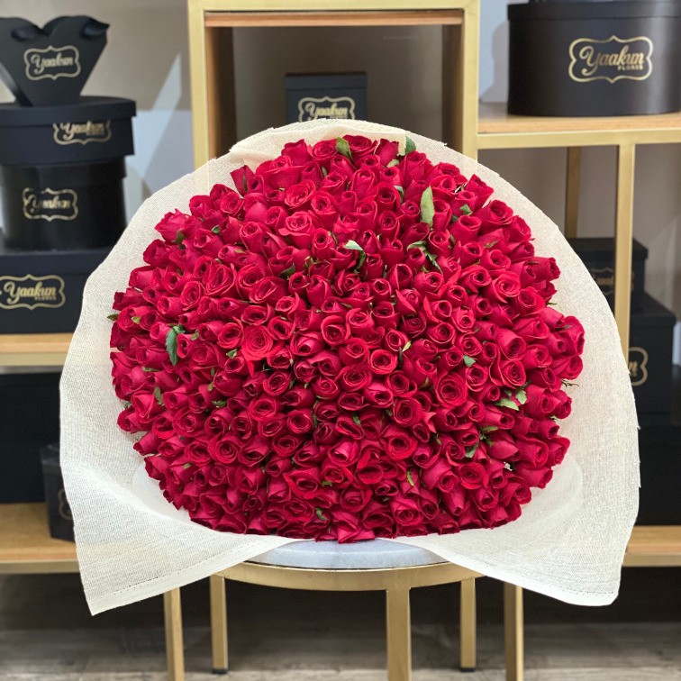 Ramo de 300 rosas amor mío | Yaakun Flores